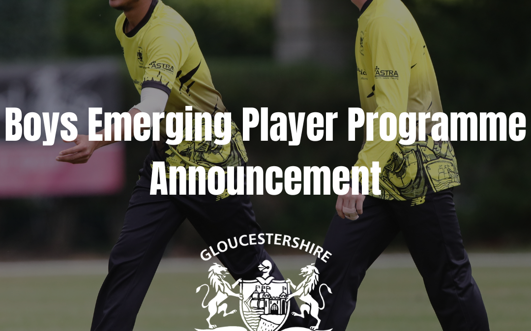 As an Official Shirt Sponsor, we’re delighted to see the Gloucestershire Cricket Boys Emerging Player Programme Squad announcement