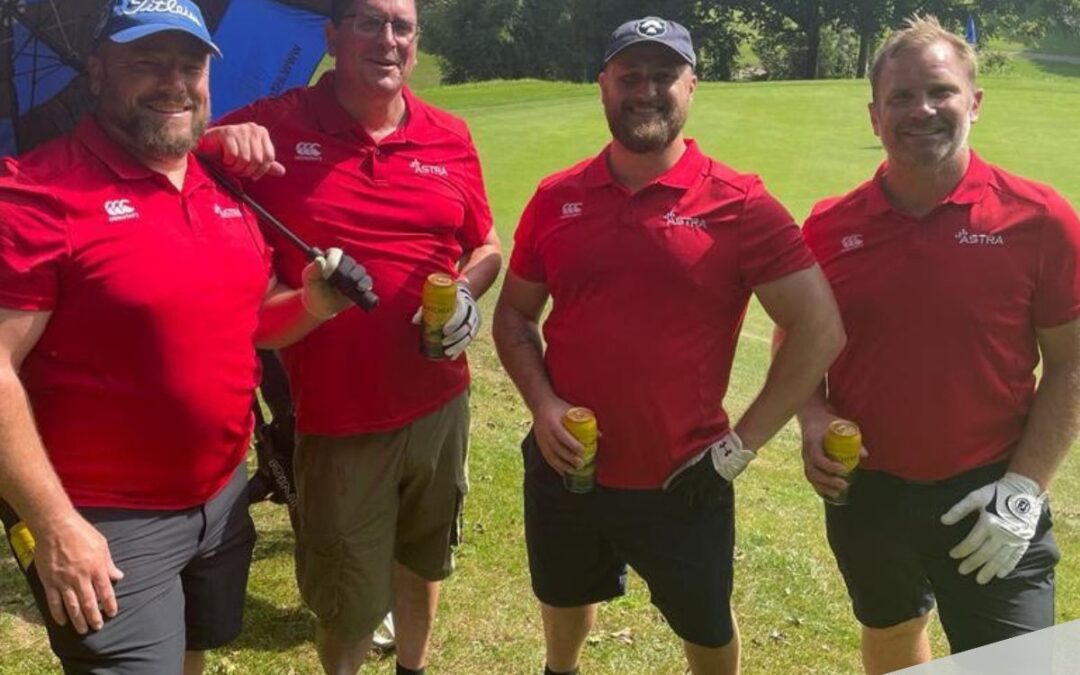 Astra Security in the Bristol Wanderers Golf Day!