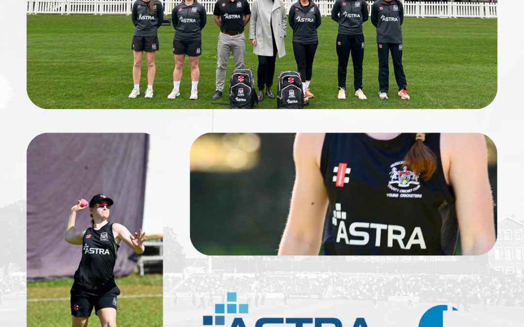 Astra become Gloucestershire Cricket Foundation Performance Partner!