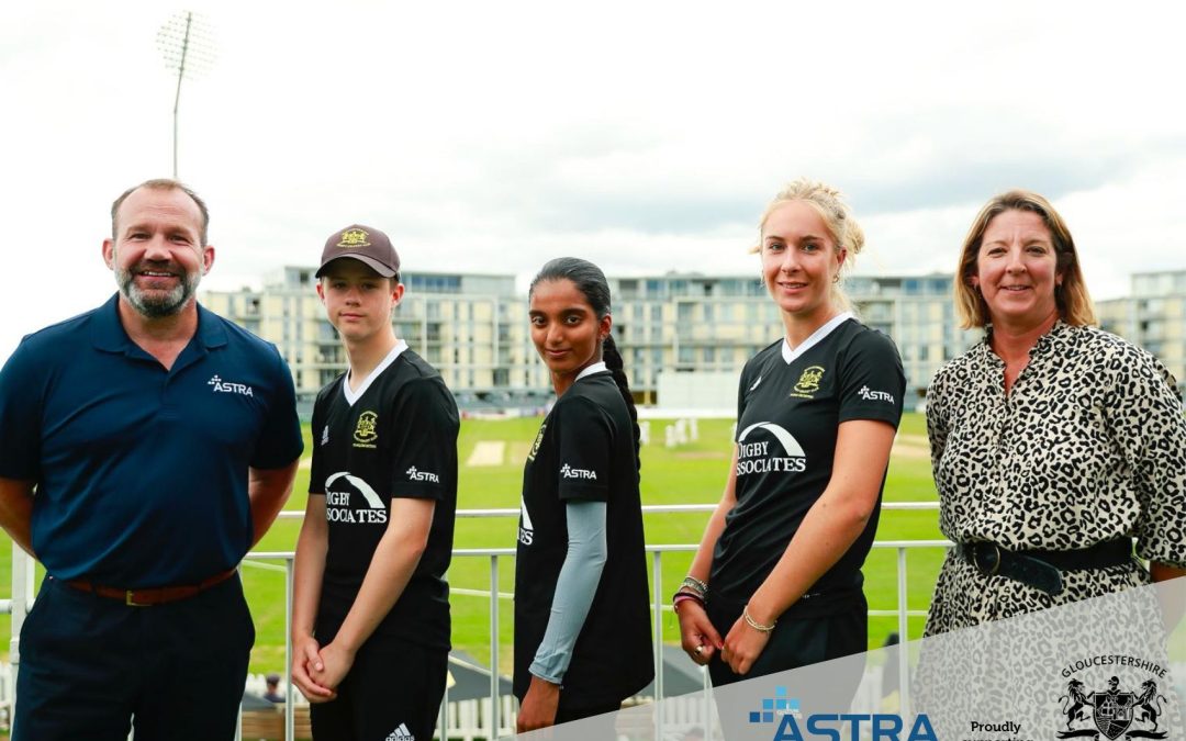 Astra continue sponsorship of Gloucestershire County Cricket’s Talent Pathway Programme!