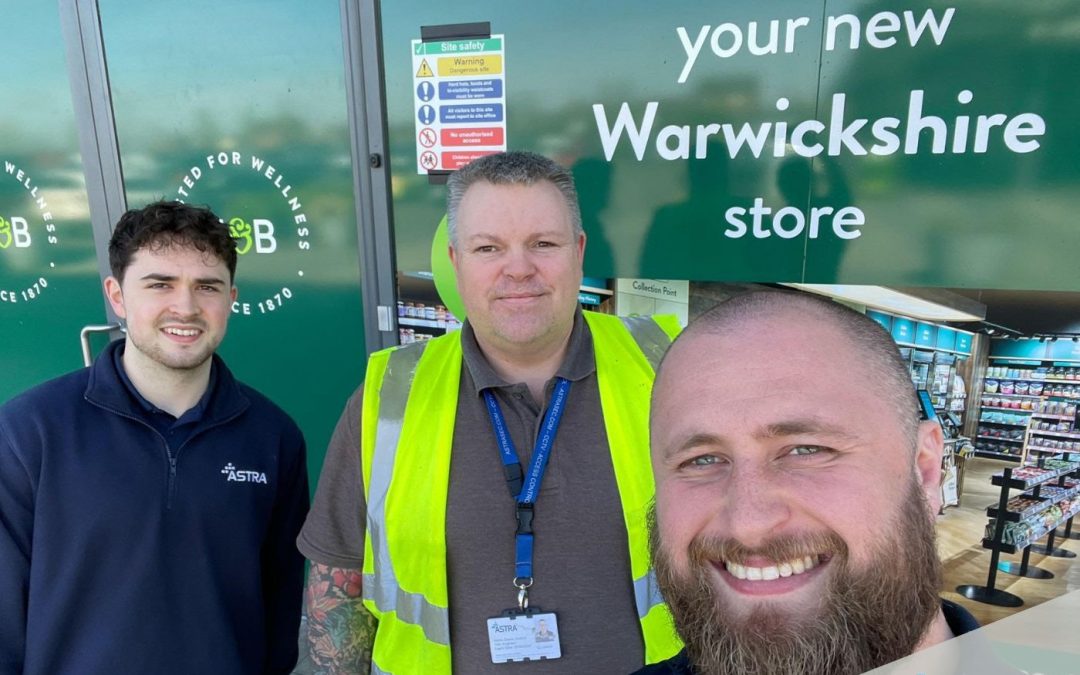 Joe Rogers & Mason Davies complete site visit & audit in Coventry.